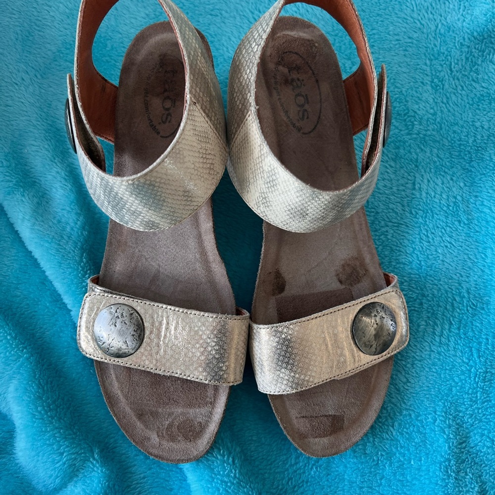 Taos wedge size 11 with Velcro closures